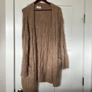 Blu Ivy duster length cardigan. Never worn. NWOT
